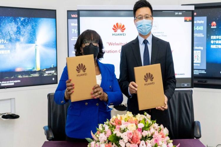 Huawei Reabilitará sala de informática da escola Welvitchia Mirabilis no Namibe no âmbito de Termo de Cooperação assinado com o Gabinete da Primeira Dama