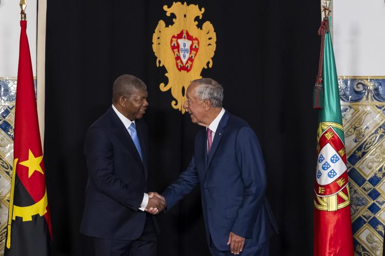 João Lourenço afirma que relações entre Angola e Portugal nunca estiveram “num nível tão alto” e reforça laços de amizade 