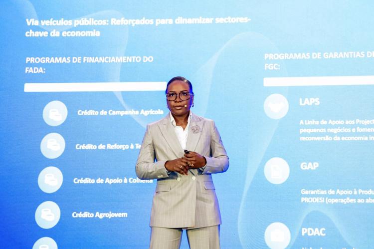 Vera Daves diz não estar assustada com número de financiamento externo e garante haver bastante oferta 