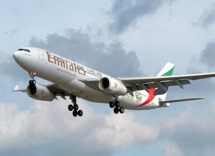 Emirates perde 90% dos passageiros e cai para a última posição entre companhias internacionais